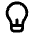 Lightbulb Alt Icon from Unicons Line Set