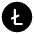 Litecoin Circle Icon from Iconoir Solid Set