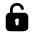 Lock Open Alt Icon from Unicons Solid Set | Free Download as SVG Vector and Transparent PNG | Streamline icons