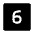 Number 6 Square Icon from Iconoir Solid Set