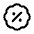 Percent Badge icon - Free transparent PNG, SVG. No sign up needed.