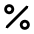 Download free Percent PNG, SVG vector icon from Feather set.