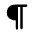 Pilcrow icon - Free transparent PNG, SVG. No sign up needed.