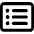 Rectangle List icon - Free transparent PNG, SVG. No sign up needed.