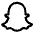 Snapchat Icon from Iconoir Regular Set | Free Download as SVG Vector and Transparent PNG | Streamline icons