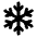 Snowflake Icon from Unicons Line Set
