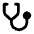 Stethoscope Alt Icon from Unicons Solid Set