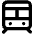 Subway Icon from Unicons Line Set