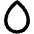 Tear Icon from Unicons Line Set