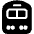 Train Front Fill Icon from Bootstrap Set