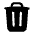 Download free Trash PNG, SVG vector icon from Heroicons Solid set.