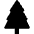 Tree Fill Icon from Bootstrap Set