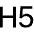 Type H5 icon - Free transparent PNG, SVG. No sign up needed.