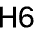 Type H6 Icon from Bootstrap Set