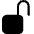 Unlock Fill icon - Free transparent PNG, SVG. No sign up needed.