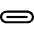 Usb C Icon from Bootstrap Set