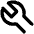 Wrench Icon from Unicons Line Set