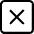 X Square icon - Free transparent PNG, SVG. No sign up needed.