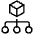 Amazon Web Service Organizations Circle Icon from Ultimate Light Set