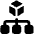 Amazon Web Service Organizations Icon from Ultimate Bold Set