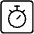 Elastic Compute Optimized Instance Time Icon from Ultimate Light Set