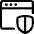 Web Application Firewall Shield Icon from Ultimate Regular Set