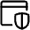 Web Application Firewall Shield Icon from Ultimate Regular Set