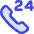 Call Center Support Service Icon from Core Duo Set
