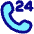 Call Center Support Service Icon from Plump Pop Set