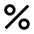 Percentage icon - Free transparent PNG, SVG. No sign up needed.