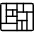 Treemap Chart Analytics Icon from Ultimate Light Set