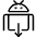 Android Download Icon from Ultimate Light Set