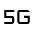 Download free 5g PNG, SVG vector icon from Outlined Line - Material Symbols set.