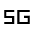 Download free 5g Fill PNG, SVG vector icon from Sharp Fill - Material Symbols set.