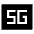Download free 5g Mobiledata Badge Fill PNG, SVG vector icon from Sharp Fill - Material Symbols set.