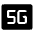 Download free 5g Mobiledata Badge Fill PNG, SVG vector icon from Rounded Fill - Material Symbols set.