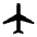 Airplanemode Active Fill Icon from Sharp Fill - Material Symbols Set