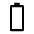 Download free Battery 0 Bar PNG, SVG vector icon from Outlined Line - Material Symbols set.