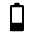 Battery 2 Bar Icon from Rounded Line - Material Symbols Set