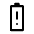 Battery Alert Icon from Rounded Line - Material Symbols Set | Free Download as SVG Vector and Transparent PNG | Streamline icons