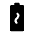 Battery Change Fill Icon from Rounded Fill - Material Symbols Set | Free Download as SVG Vector and Transparent PNG | Streamline icons