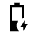 Battery Charging 50 Fill Icon from Sharp Fill - Material Symbols Set