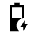 Battery Charging 60 Fill Icon from Sharp Fill - Material Symbols Set