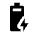 Battery Charging 90 Icon from Outlined Line - Material Pro Set