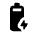 Battery Charging 90 Icon from Rounded Line - Material Pro Set