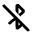 Bluetooth Disabled Fill Icon from Rounded Fill - Material Pro Set