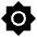Brightness High Fill Icon from Outlined Fill - Material Symbols Set