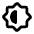 Brightness Medium Icon from Rounded Line - Material Pro Set