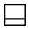 Dock To Bottom Icon from Outlined Line - Material Symbols Set