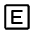 E Mobiledata Badge Icon from Rounded Line - Material Symbols Set